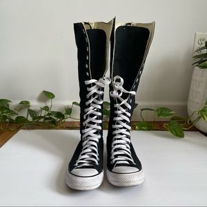 Knee high converse chuck Taylor Sneakers